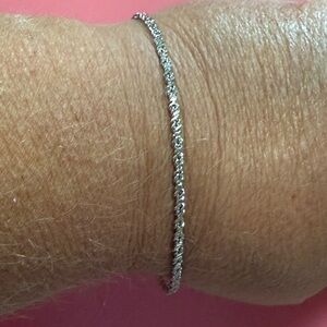 Simple Silver Bracelet